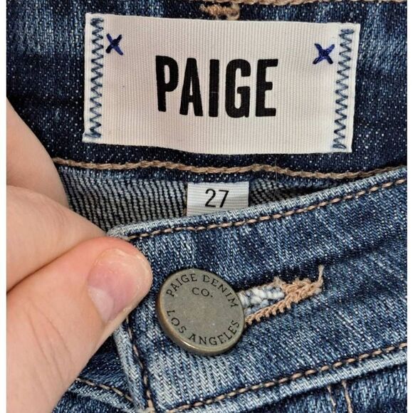 PAIGE Jimmy Jimmy Short in Fabiola Destructed size 27 - Picture 5 of 8